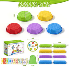 HYES social and imaginative play with the set encourages group fun and cooperation.