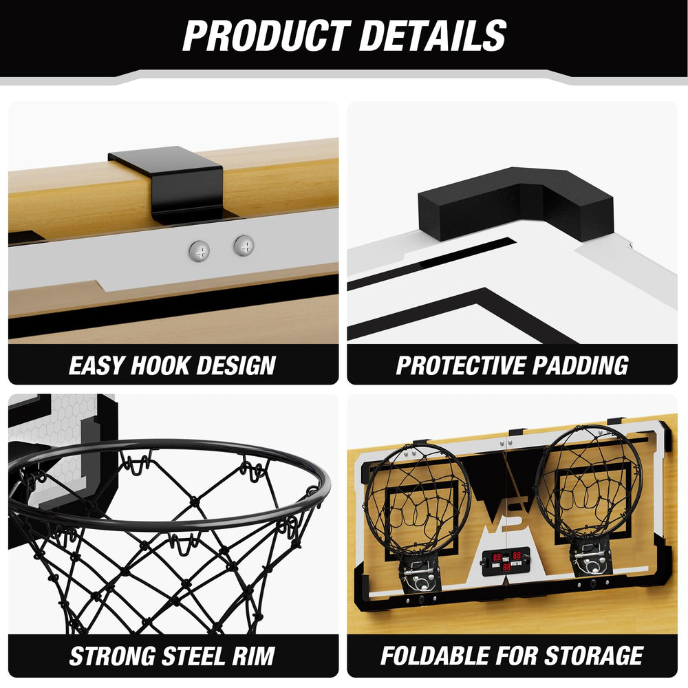 HYES sturdy steel hoop built to withstand powerful shots