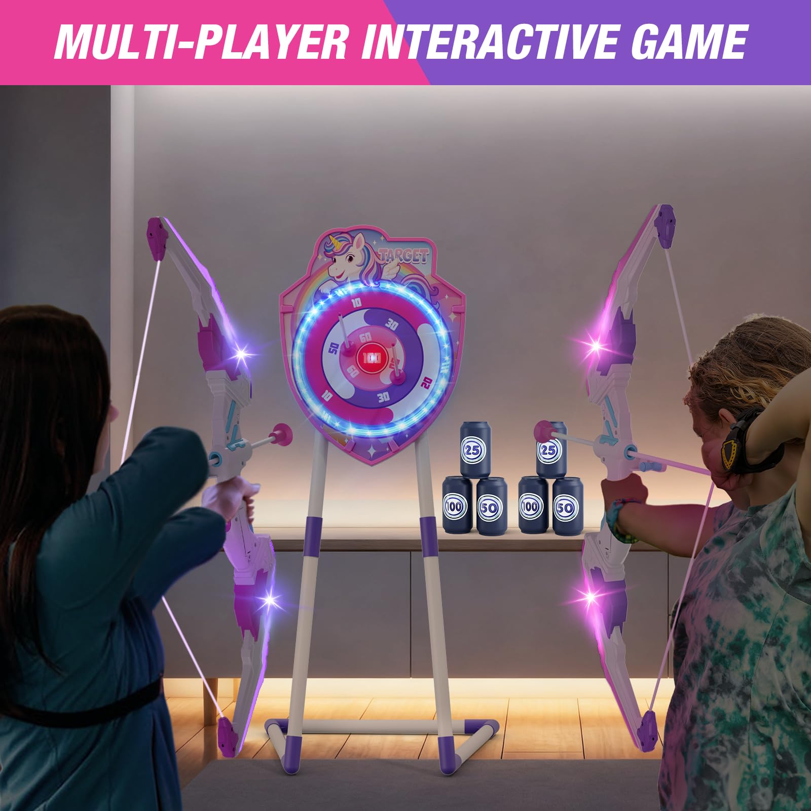 HYES two quivers keep arrows organized during play
