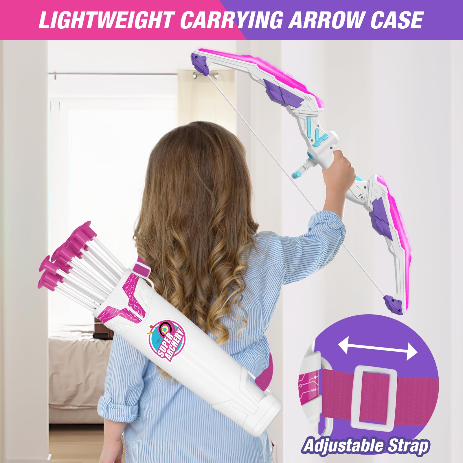 HYES unicorn standing glow target adds friendly visuals for kids
