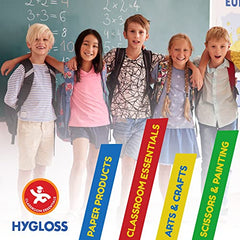 Hygloss 5.5 x 8.5 inch sketchbooks portable on-the-go.