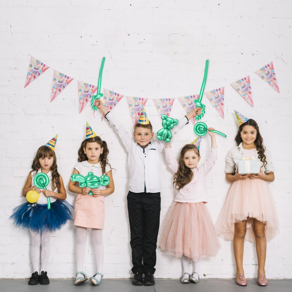 HYKJNBW creativity for kids using balloon arts to boost hands-on skills.