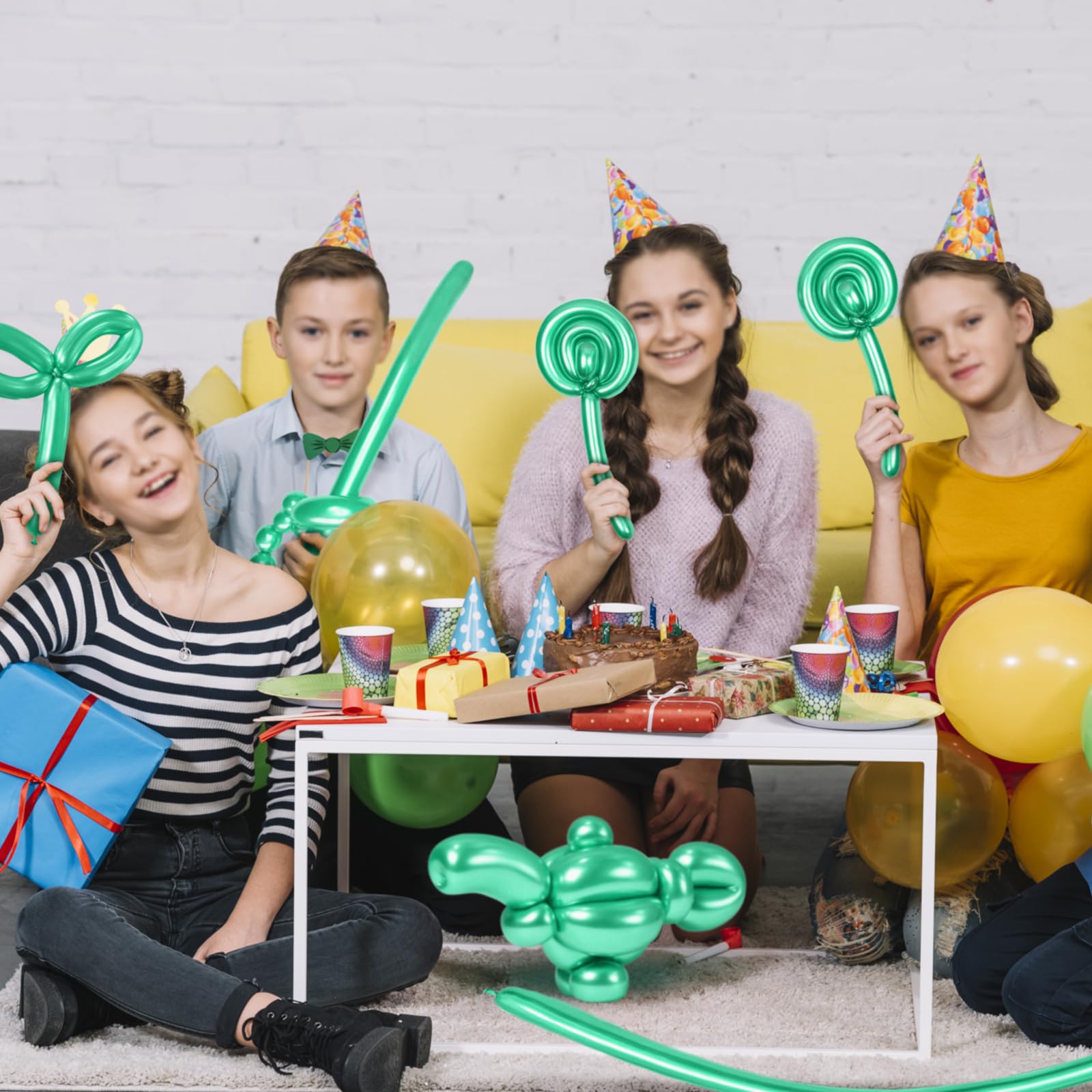 HYKJNBW elastic 260 balloons support complex twists and professional artistry.