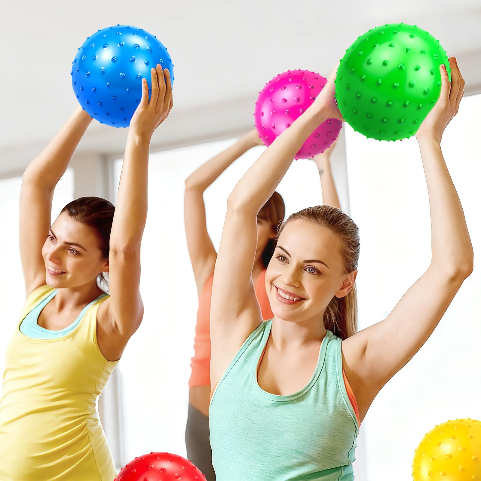 Hymaz Knobby Balls make sturdy sensory party favors for toddlers