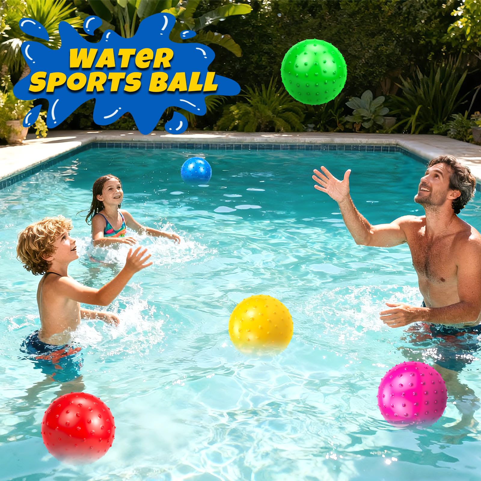 Hymaz Knobby Balls are soft and lightweight for safe throwing