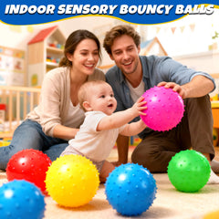 Hymaz Knobby Balls soft textured spikes provide gentle tactile feedback