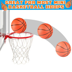 Hymaz mini basketballs ball-beach-03: ideal for poolside games and sunny gatherings