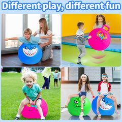 Hymaz party-friendly hopper ball boosts group games at school or parties.