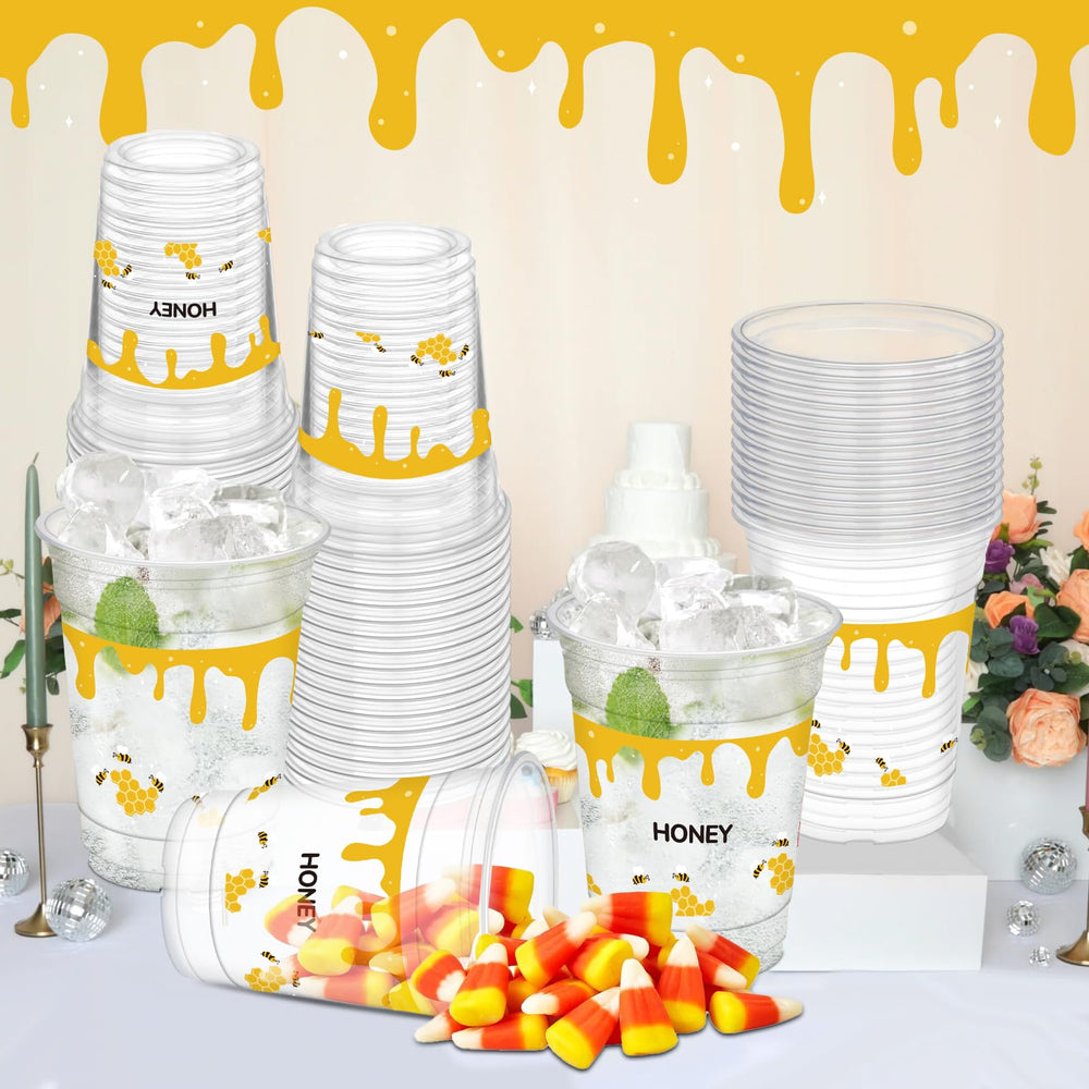 HYMENEX disposable cups for baby showers and birthday celebrations