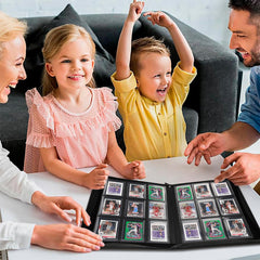 Versatile storage for sports cards, game cards, and small photos.