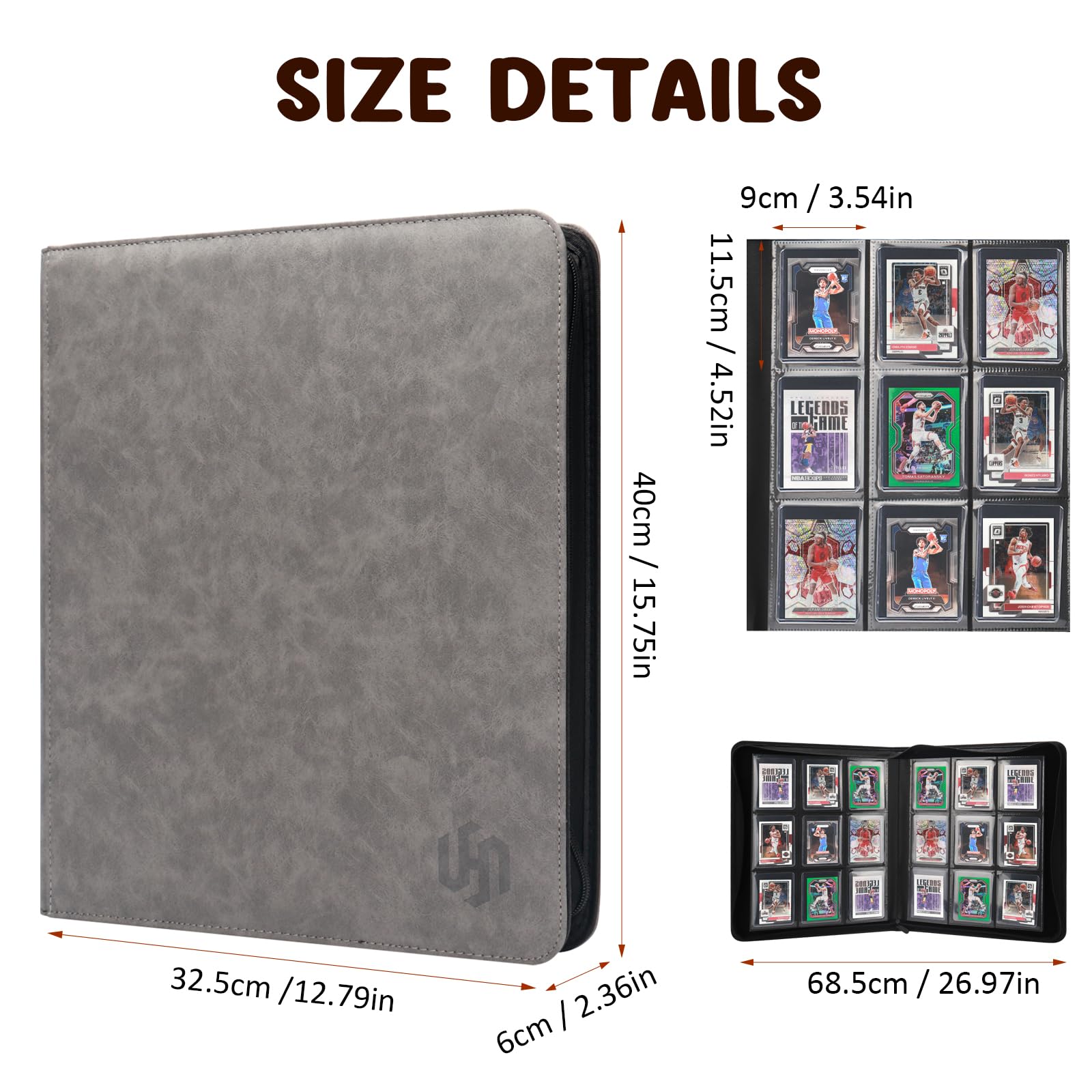 Premium PU material provides durable protection and a premium feel.