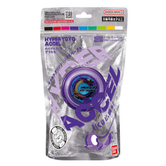 Hyper Yoyo Accel Origin Cosmo Purple close-up showcases cosmos-inspired styling and look.