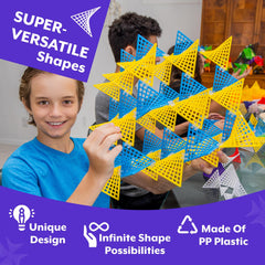 Hypertile HyperTiles hyperbolic models showcase mathematical beauty in kid-friendly build.