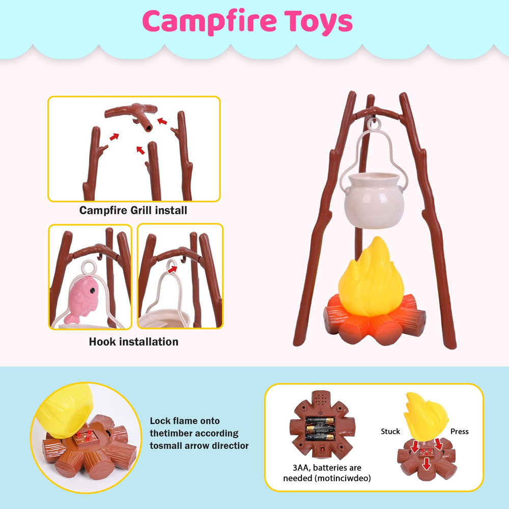 hyrenee cooking utensils enhance authentic kitchen style role play during camp adventures