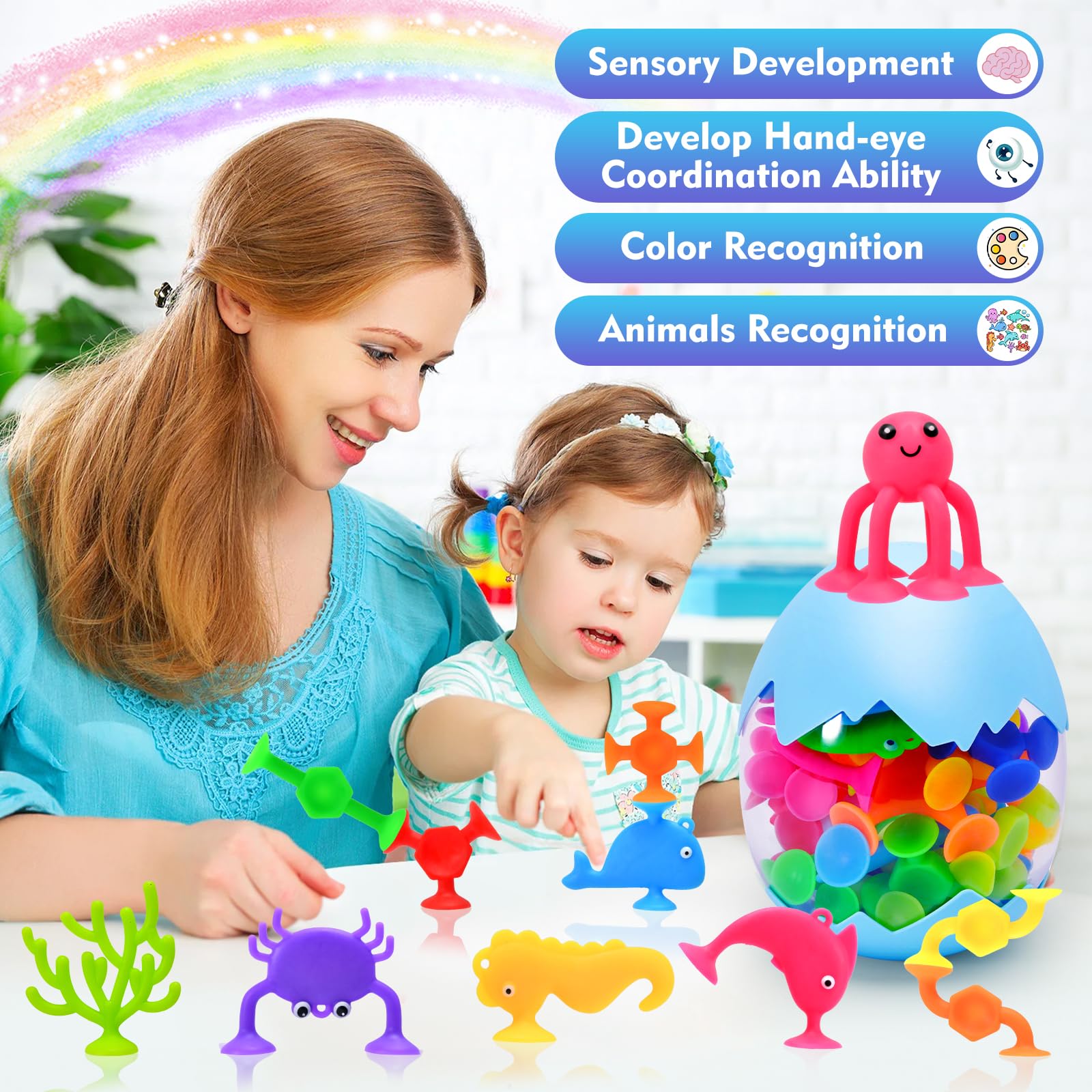 HYSZXUS silicone safe durable bath toys designed for long lasting use