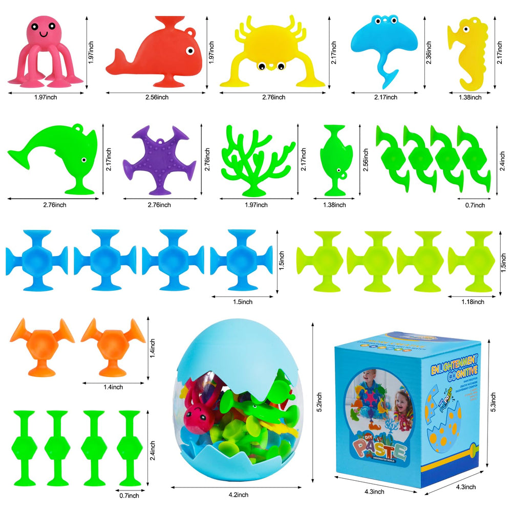 HYSZXUS travel Easter gift bath toys ideal for on the go fun
