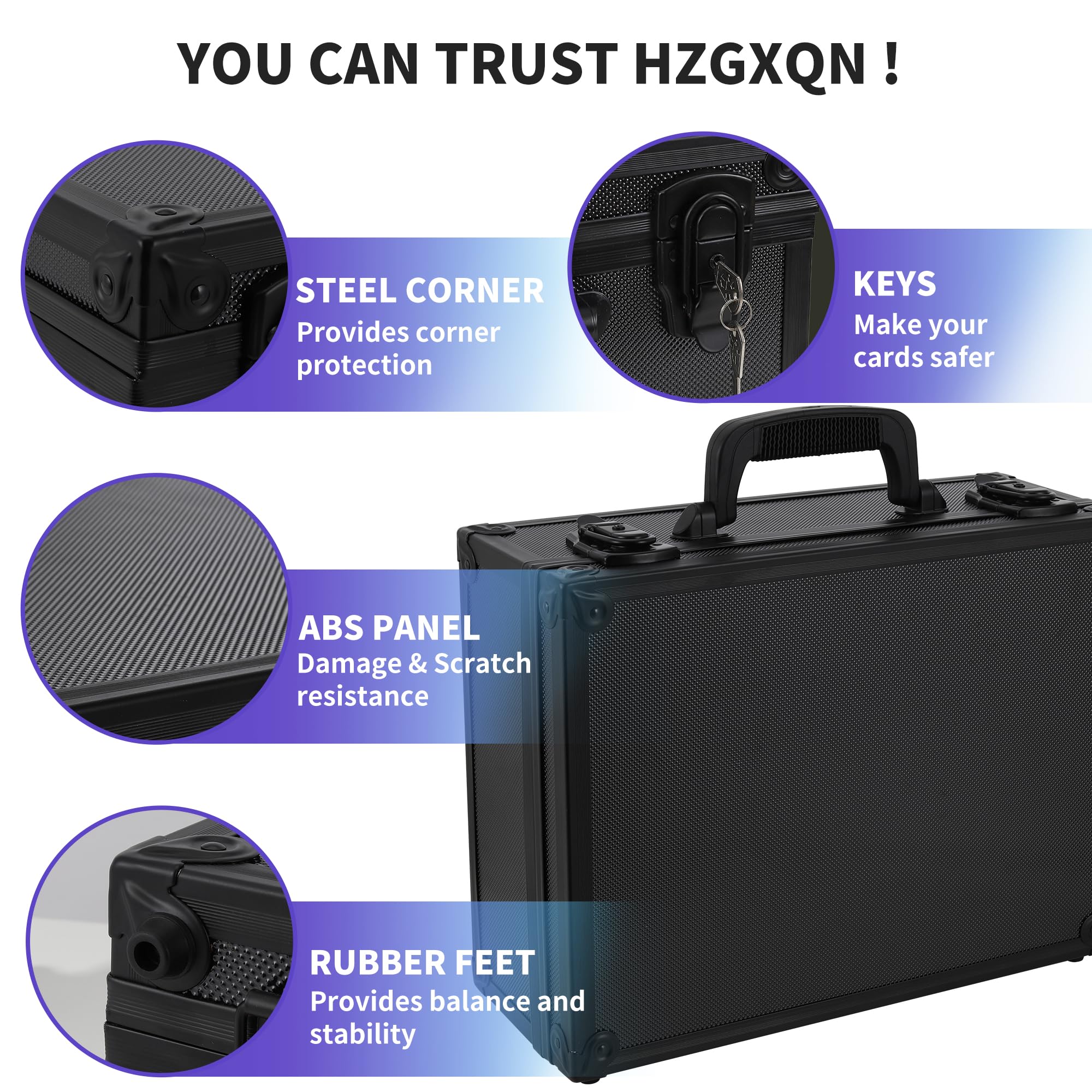HZGXQN Dust and moisture protection helps safeguard your cards