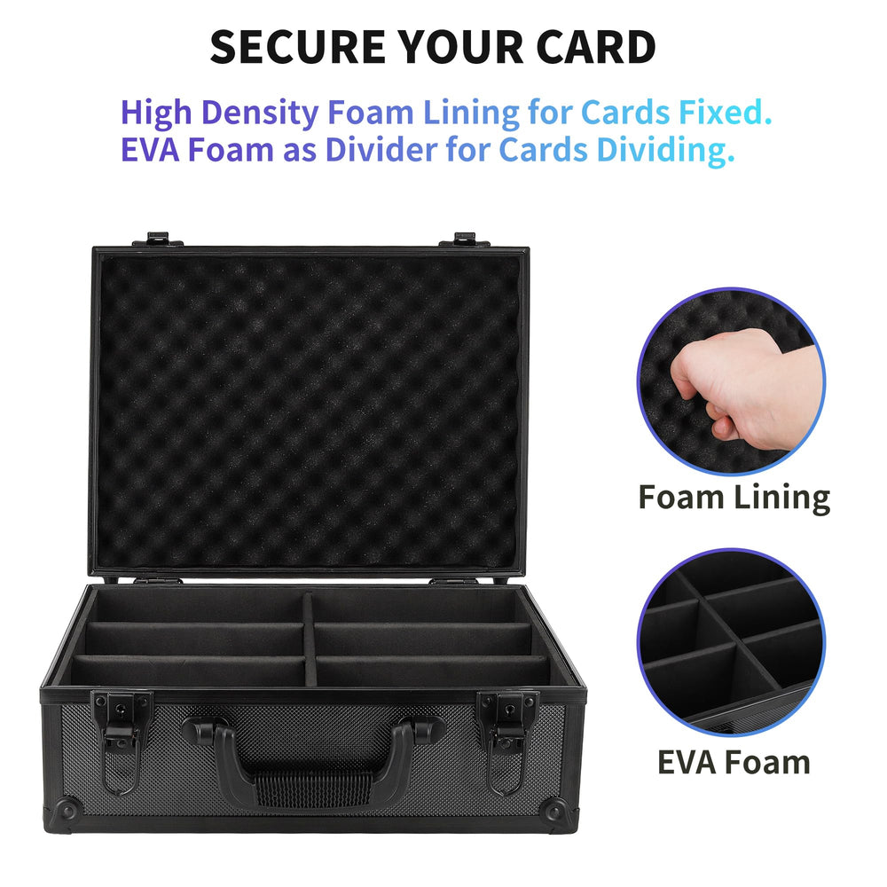 HZGXQN Easy-carry design ideal for on-the-go card collecting