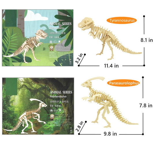 i-CHONY 3D dinosaur puzzle stegosaurus: tactile STEM activity for curious builders.