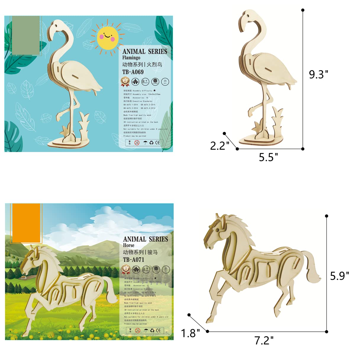 i-CHONY 3D squirrel skeleton puzzle sparks creativity during assembly