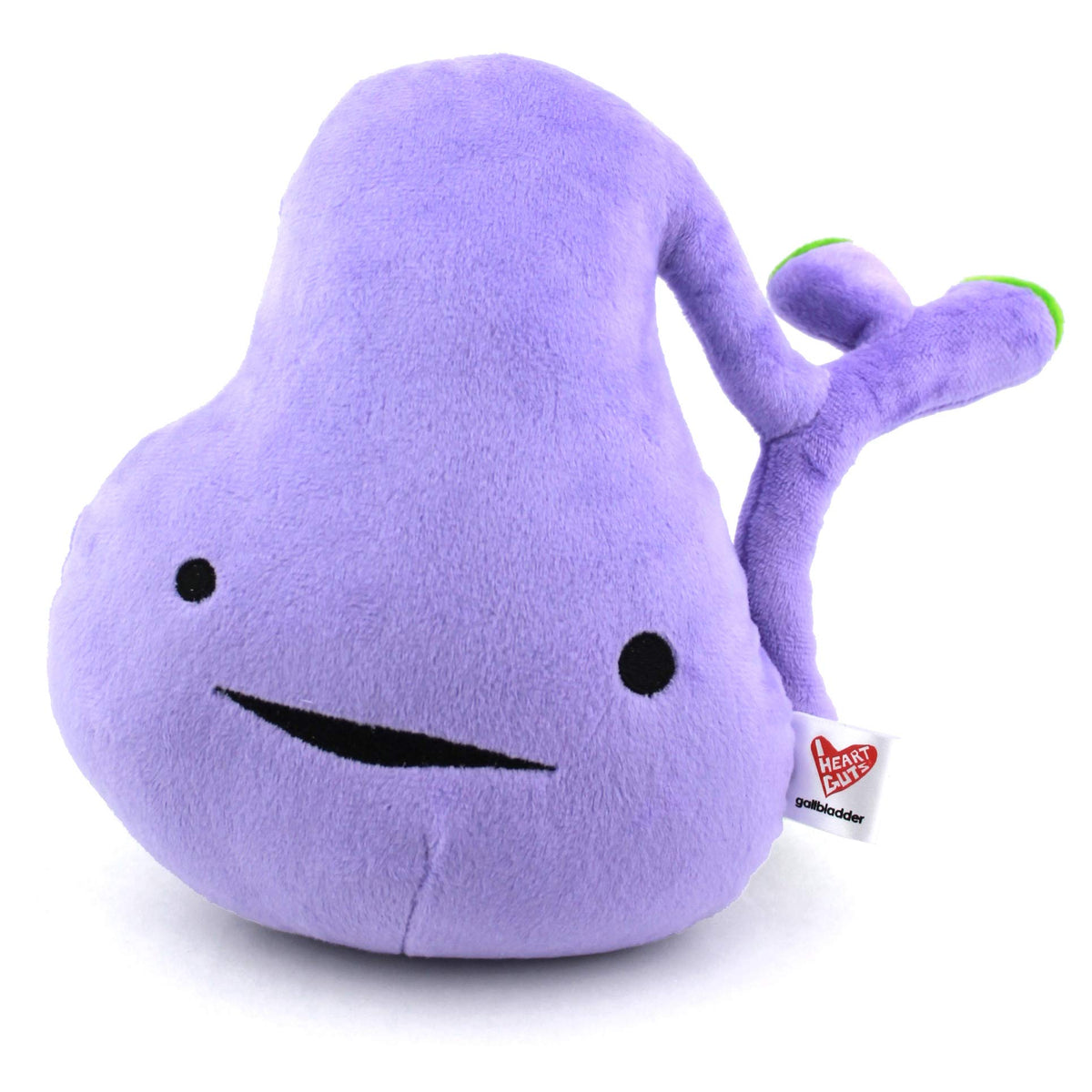 I Heart Guts gallbladder plush 8-inch cuddly companion for post-op moments.