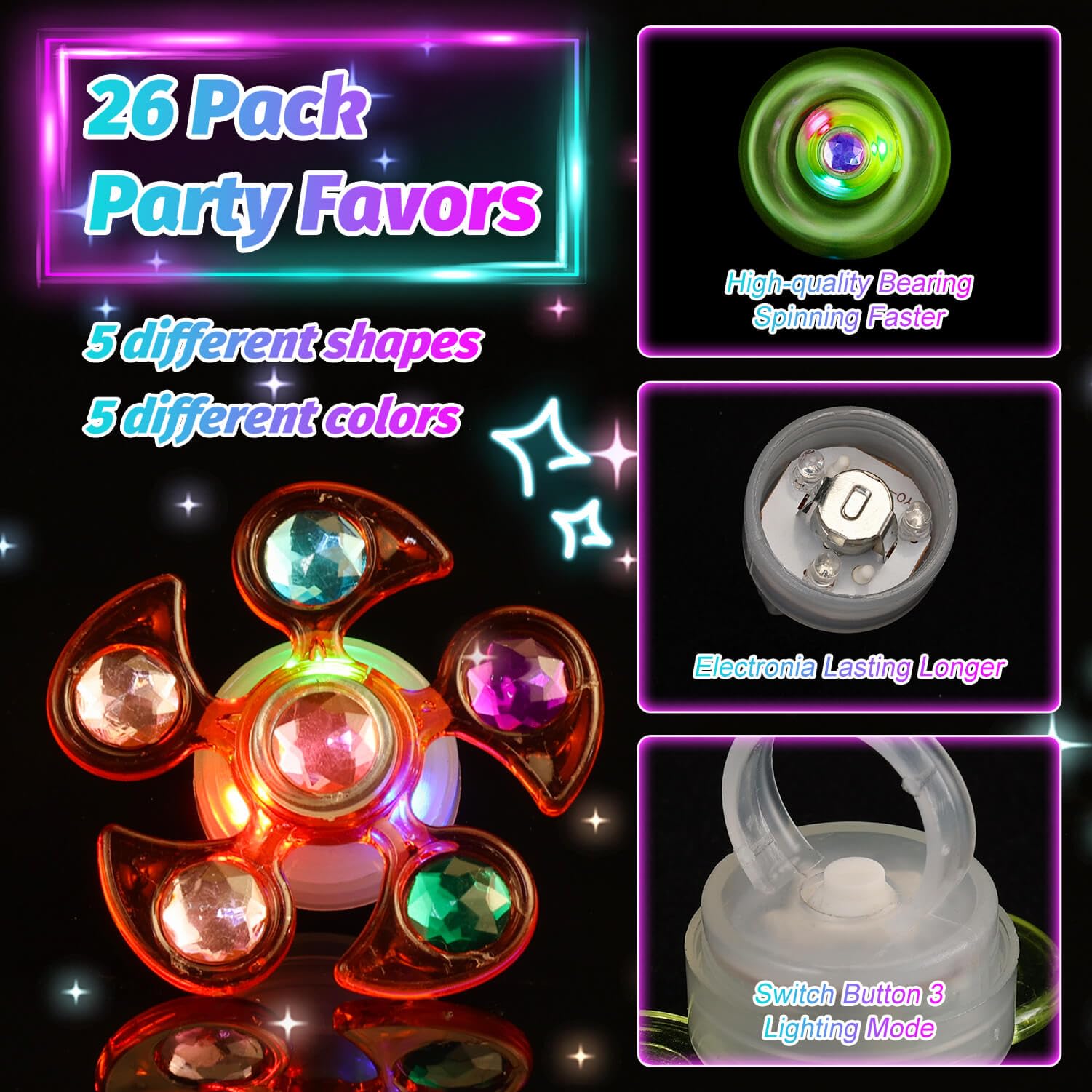 i7creoy classroom prize and stress relief rings—compact, engaging rewards for students.
