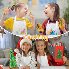 IAGBIBUI machine washable aprons, easy cleanup after activities.
