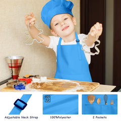 IAGBIBUI adjustable neck ties ensure a perfect height for kids