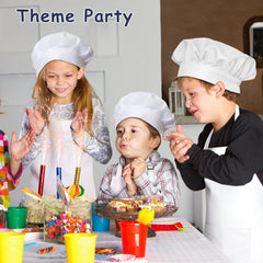 IAGBIBUI kids apron-hat set ideal for baking and painting sessions at home