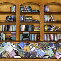 IAIHBBLY miniature books in varied styles enhance tiny library scenes beautifully