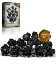 iATOM Black Rose Bouquet base assembly provides a sturdy foundation for a dramatic centerpiece.