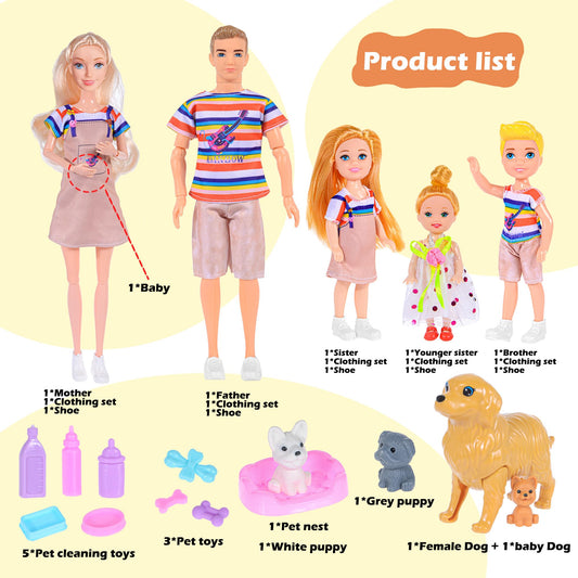 iBayda dad doll enhances family scenarios and cooperative play