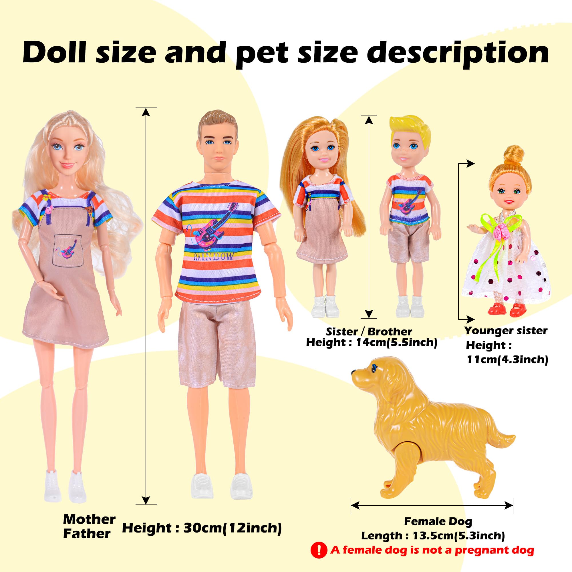iBayda daughter doll supports diverse narratives and creative dressing