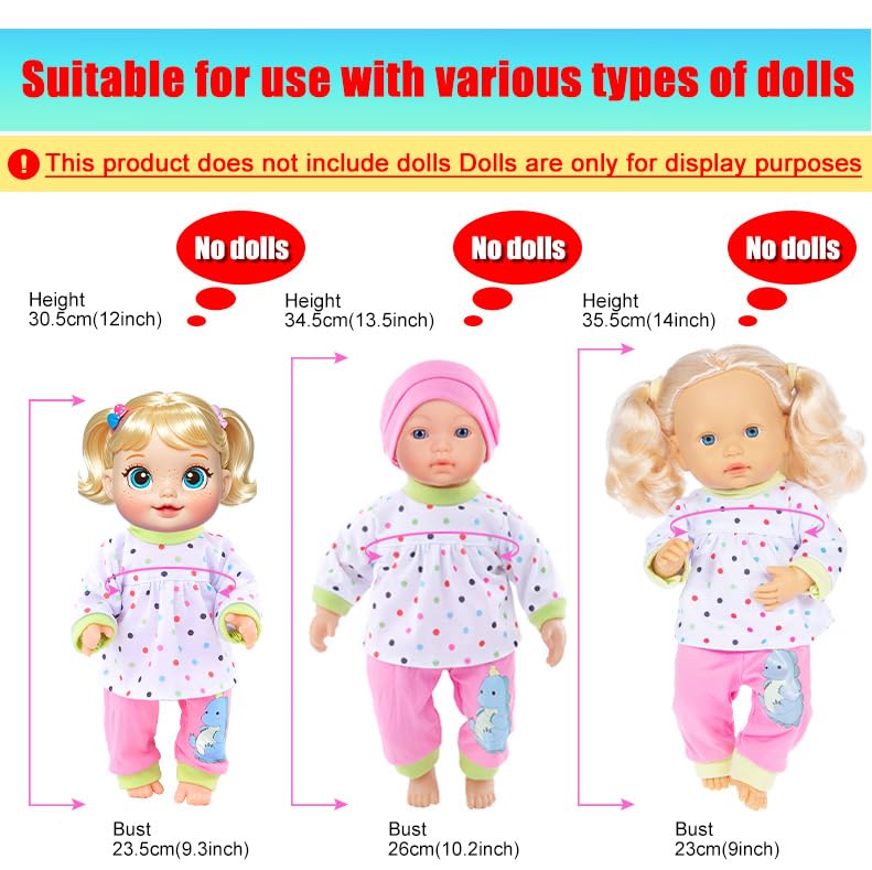 iBayda doll clothes easy-dressing – simplifies dressing tiny dolls for quick outfit changes.