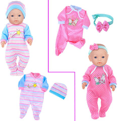 iBayda 43 cm doll outfits for creative styling.