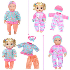 iBayda fits 10-14 inch dolls – ensures comfortable dressing for various dolls.