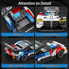 IBLOTIME Speed Champions interior details ideal for realistic display