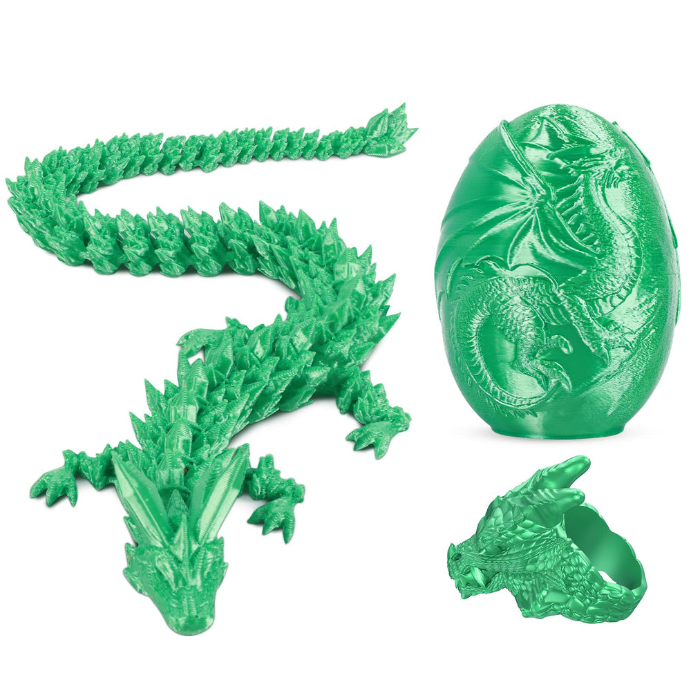 iBuddy dragon egg shell showcasing a durable 3D-printed toy for tactile play