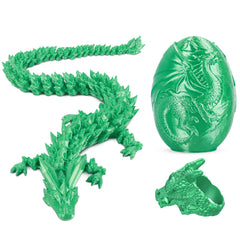 iBuddy dragon egg shell showcasing a durable 3D-printed toy for tactile play