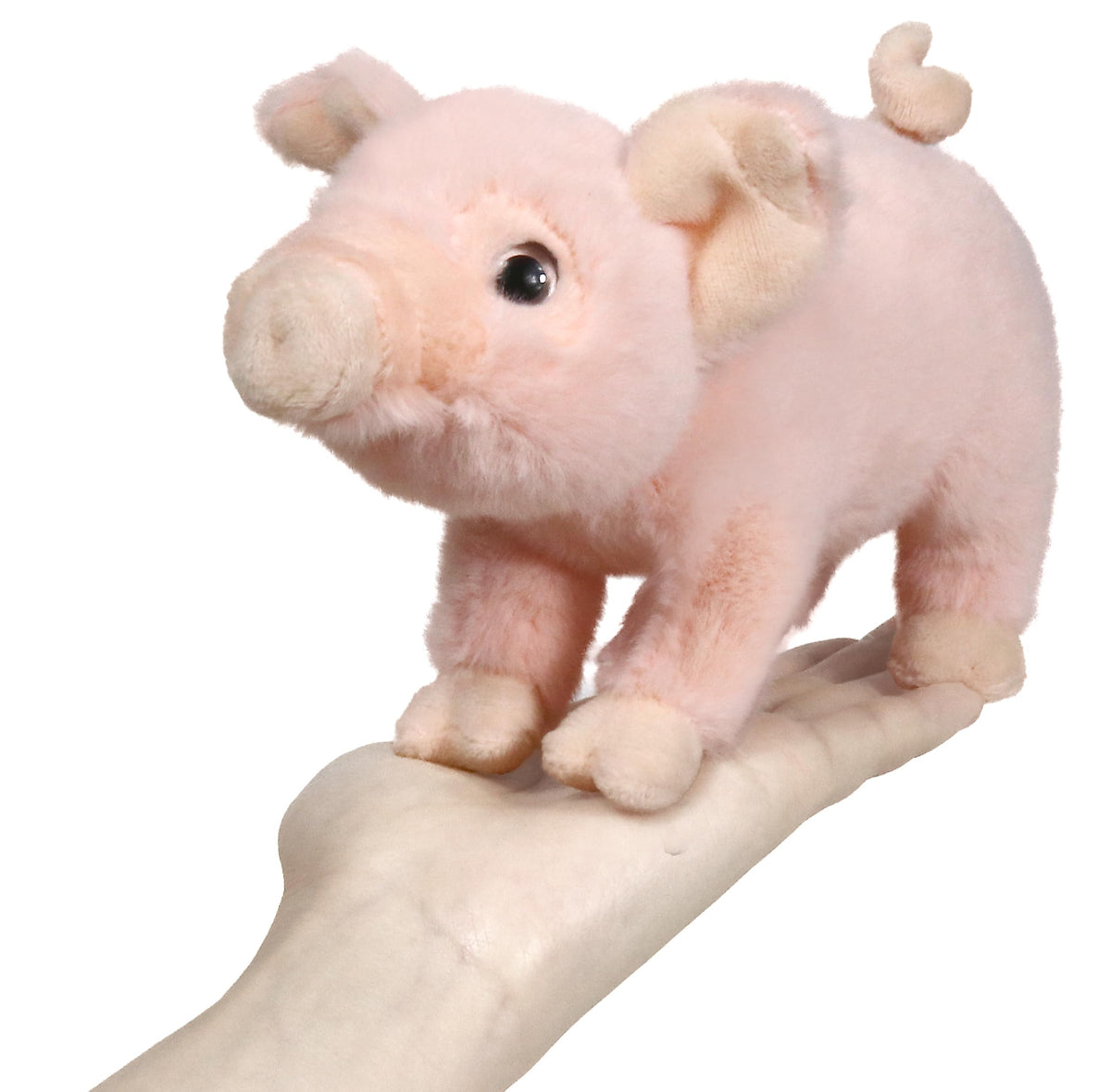 Ice King Bear little piggy stuffed animal, 7 inch plush for kids' cuddling.