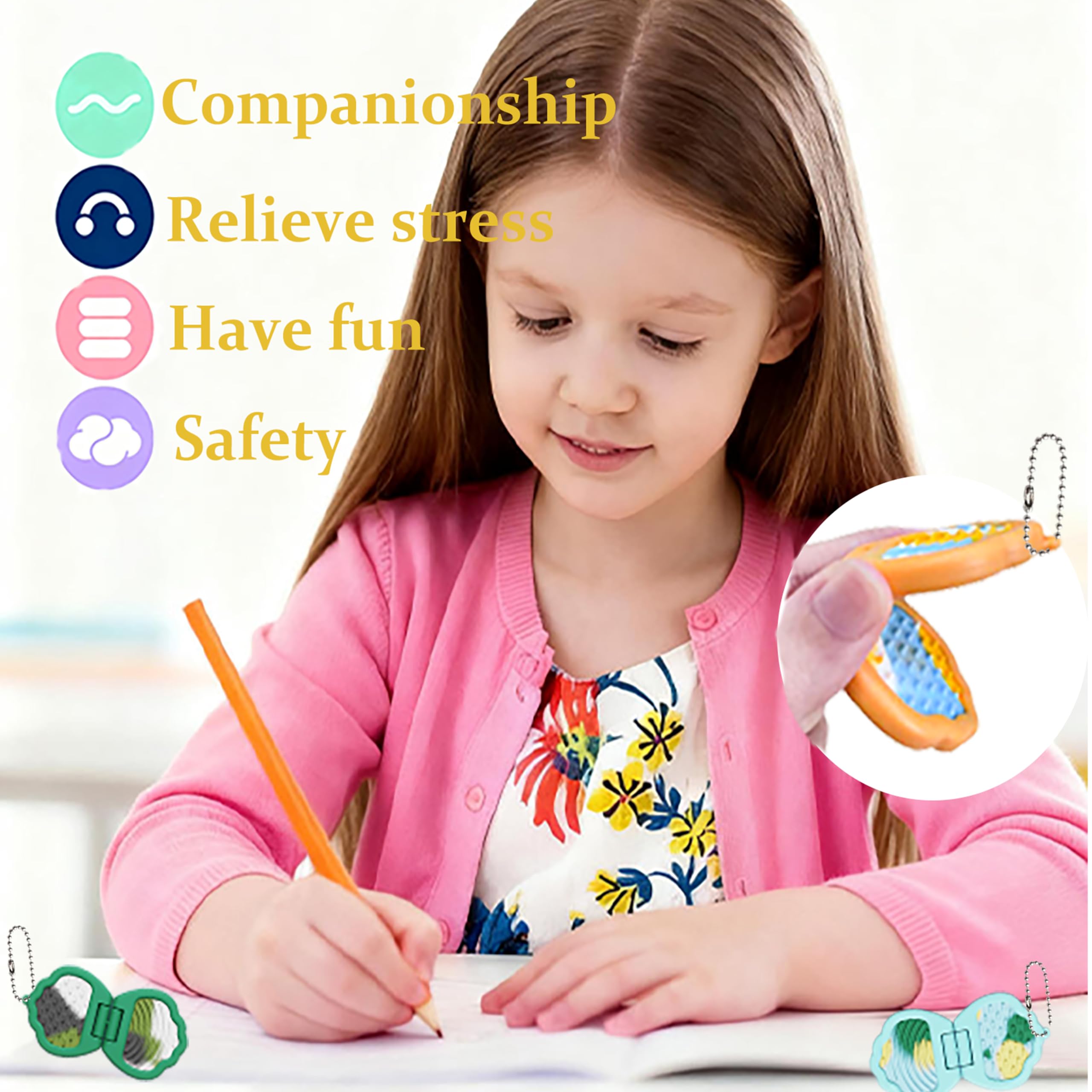 Iceacrin bright color variety engages kids during activities