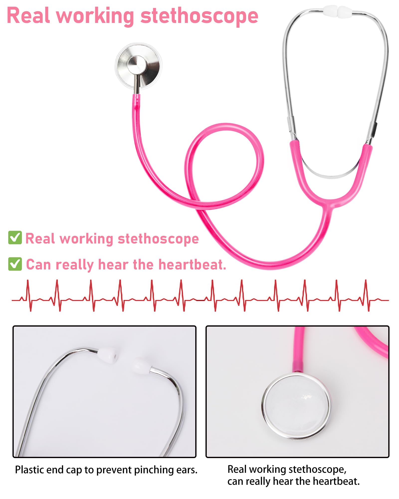 ICECUTE accessories-pack: includes mask, glasses, badge for complete set.