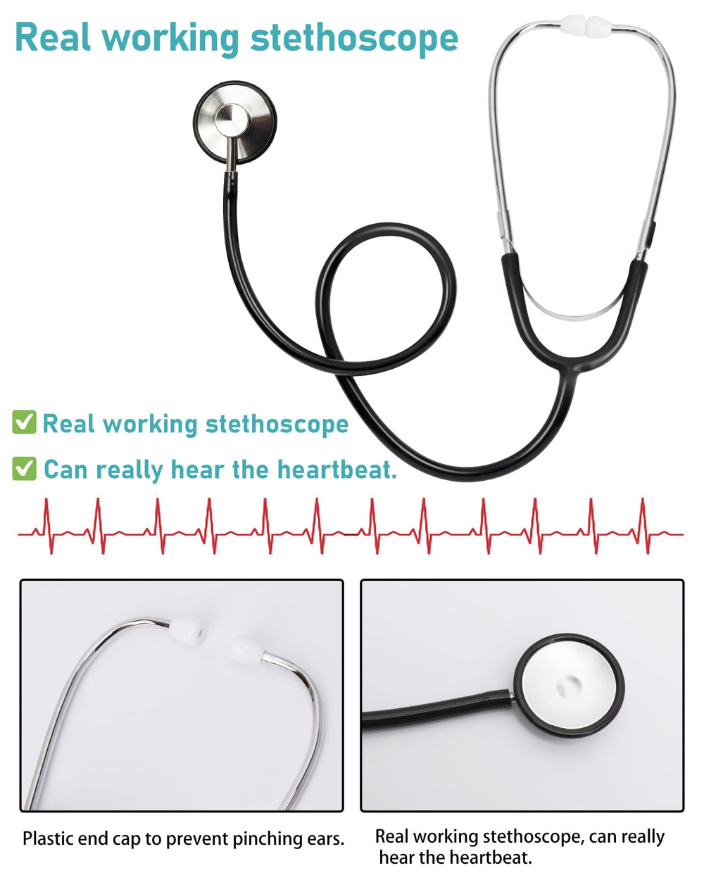 ICECUTE Doctor cap completes authentic pediatric costume look.