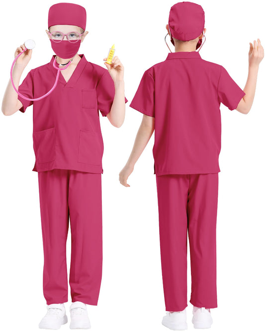 ICECUTE doctor costume trousers with elastic waist for easy dressing