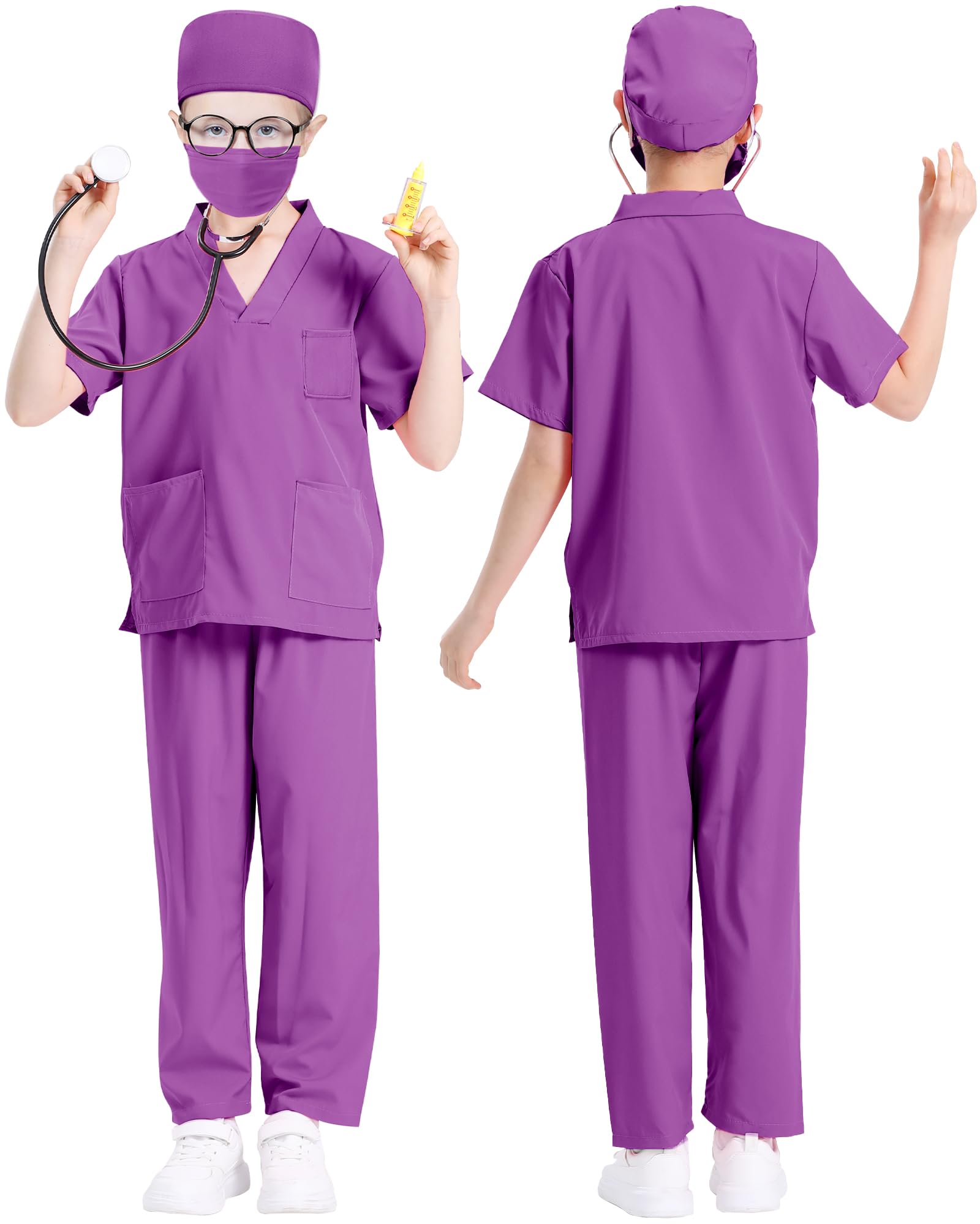 ICECUTE doctor costume trousers provide comfortable, adjustable wear for long play.