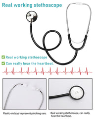 ICECUTE Doctor Scrubs Kids Stethoscope adds realism to pretend medical play