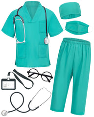ICECUTE Doctor Scrubs Kids Top in breathable fabric for comfortable all-day wear