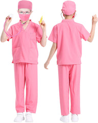 ICECUTE doctor scrubs trousers help flexible movement during costume adventures.