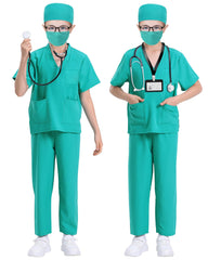 ICECUTE Doctor Scrubs trousers with elastic waist for comfortable wear.