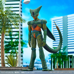 Ichibansho Cell 1st Form vs Omnibus Ultra pose ideal for shelf display.